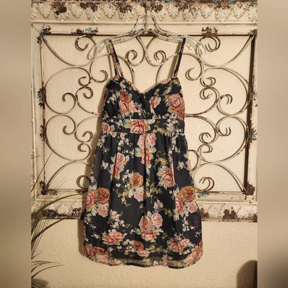 Mustard Seed Floral Dress